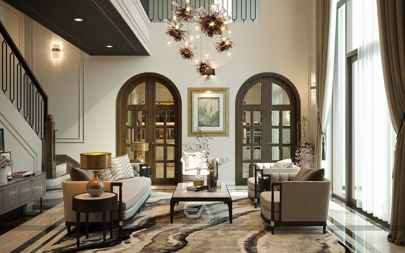 Thiết kế biệt thự sang trọng – Tối ưu công năng cho không gian sống hoàn hảo