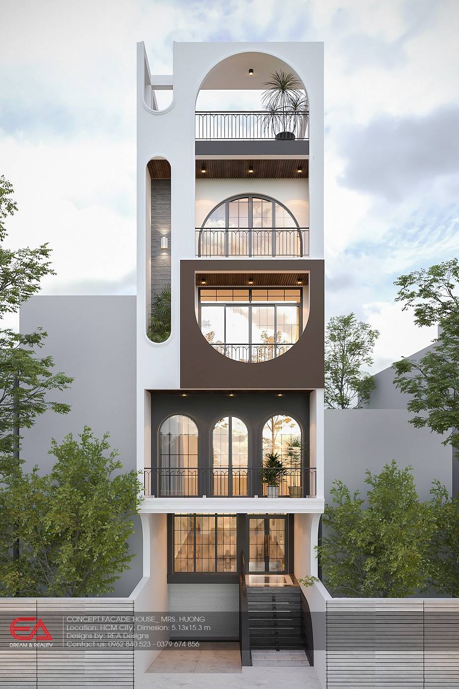 Thiết Kế Mặt Tiền Nhà Phố – Nâng Tầm Giá Trị Không Gian Sống Hiện Đại